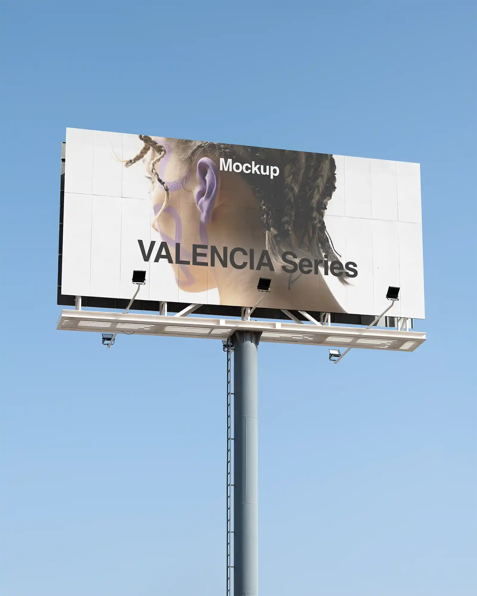 Billboard mockup in Valencia, Spain - BRANDACLE
