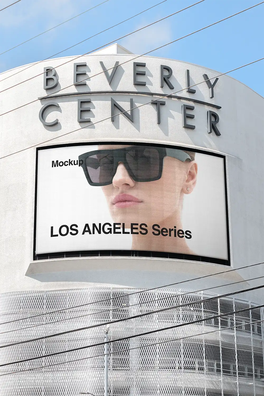 Billboard Mockup in Beverly Hills in Los Angeles