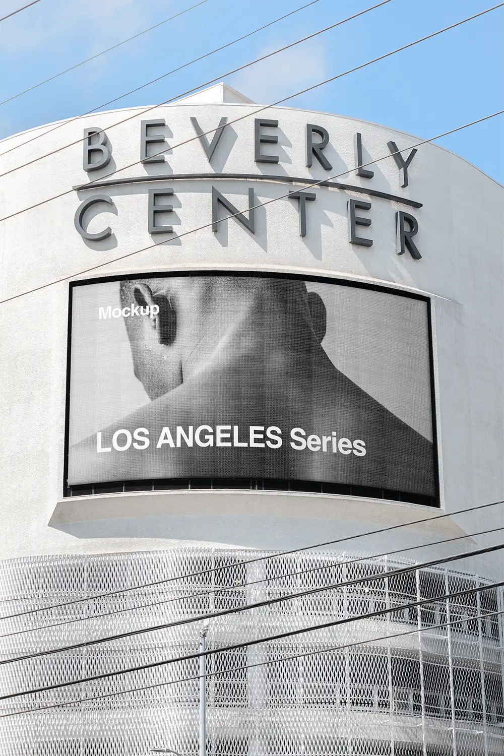 Billboard Mockup in Beverly Hills in Los Angeles