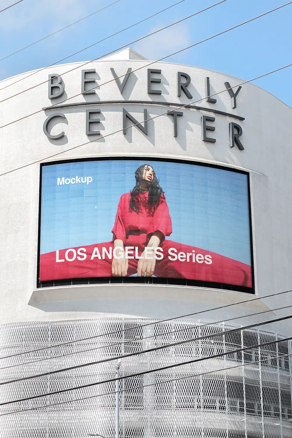 Billboard Mockup in Beverly Hills in Los Angeles