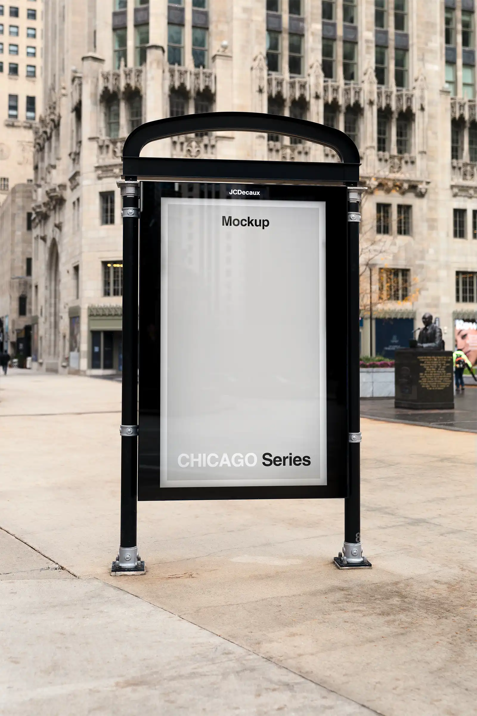 Magnificent Mile, Chicago Billboard Mockup, USA | US23CHI0269