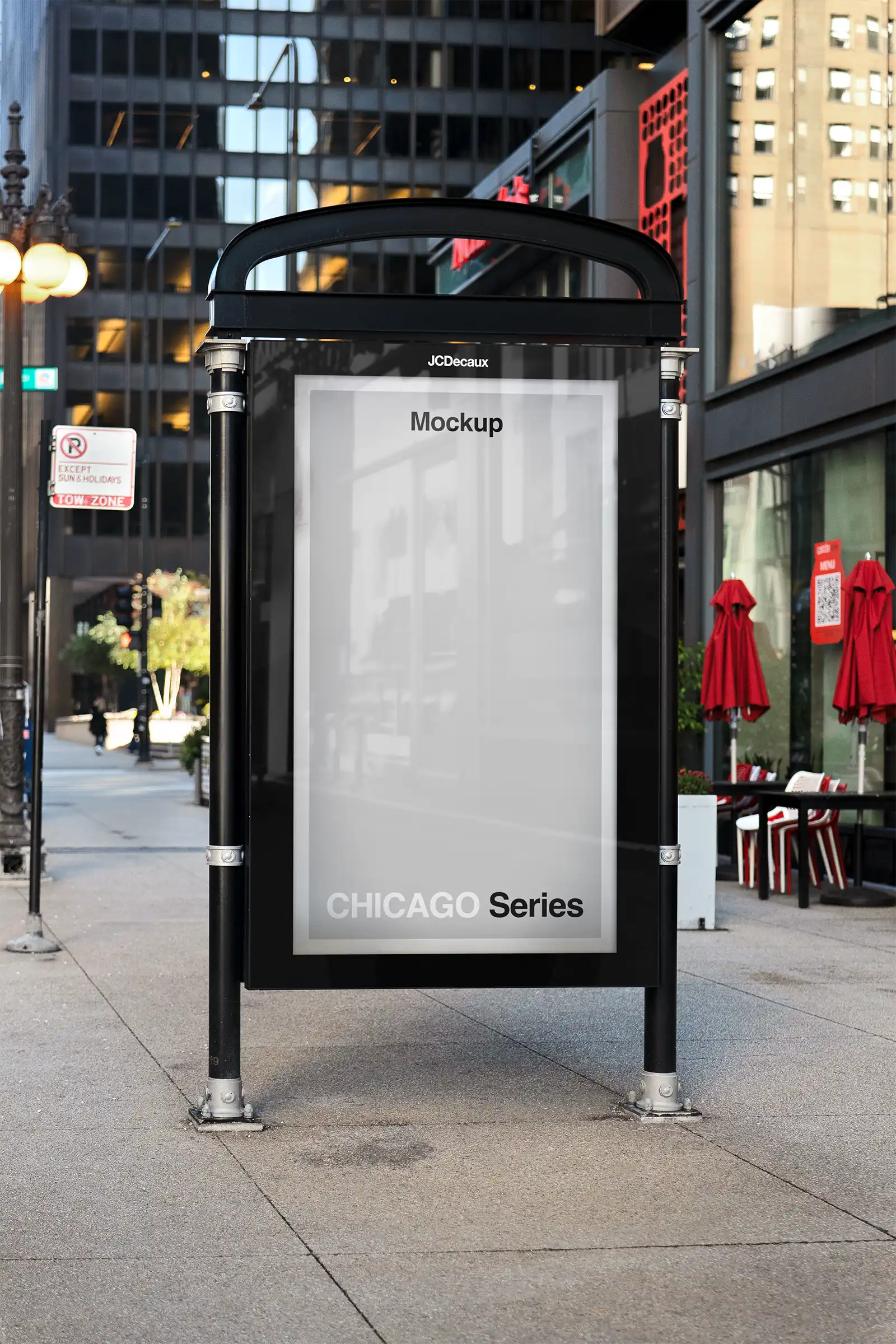 billboard mockup in Chicago