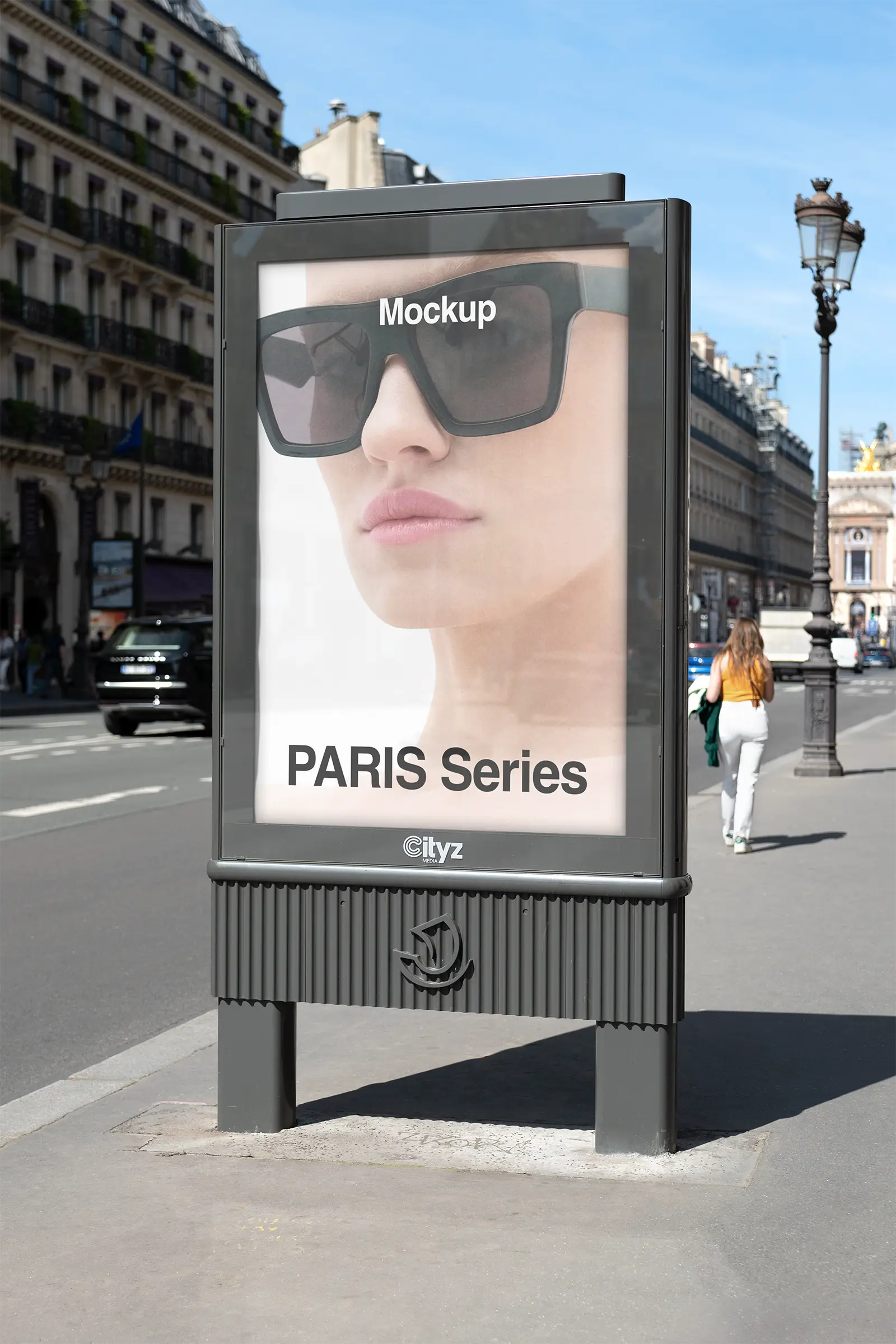 Brandacle - Poster mockup in Paris, France