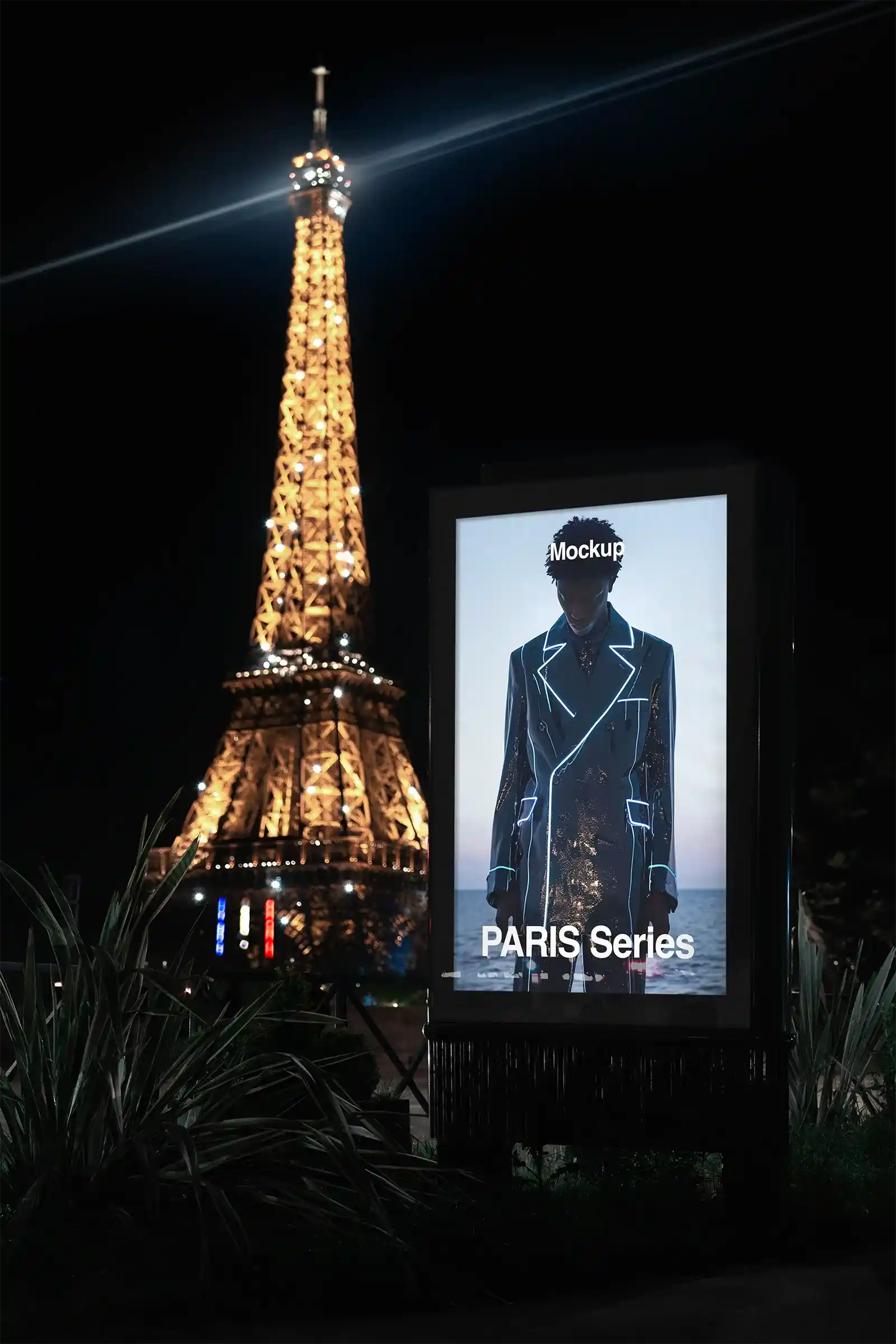 Eiffel Tower, Paris Poster Mockup, France | FR24PRS009 - Brandacle