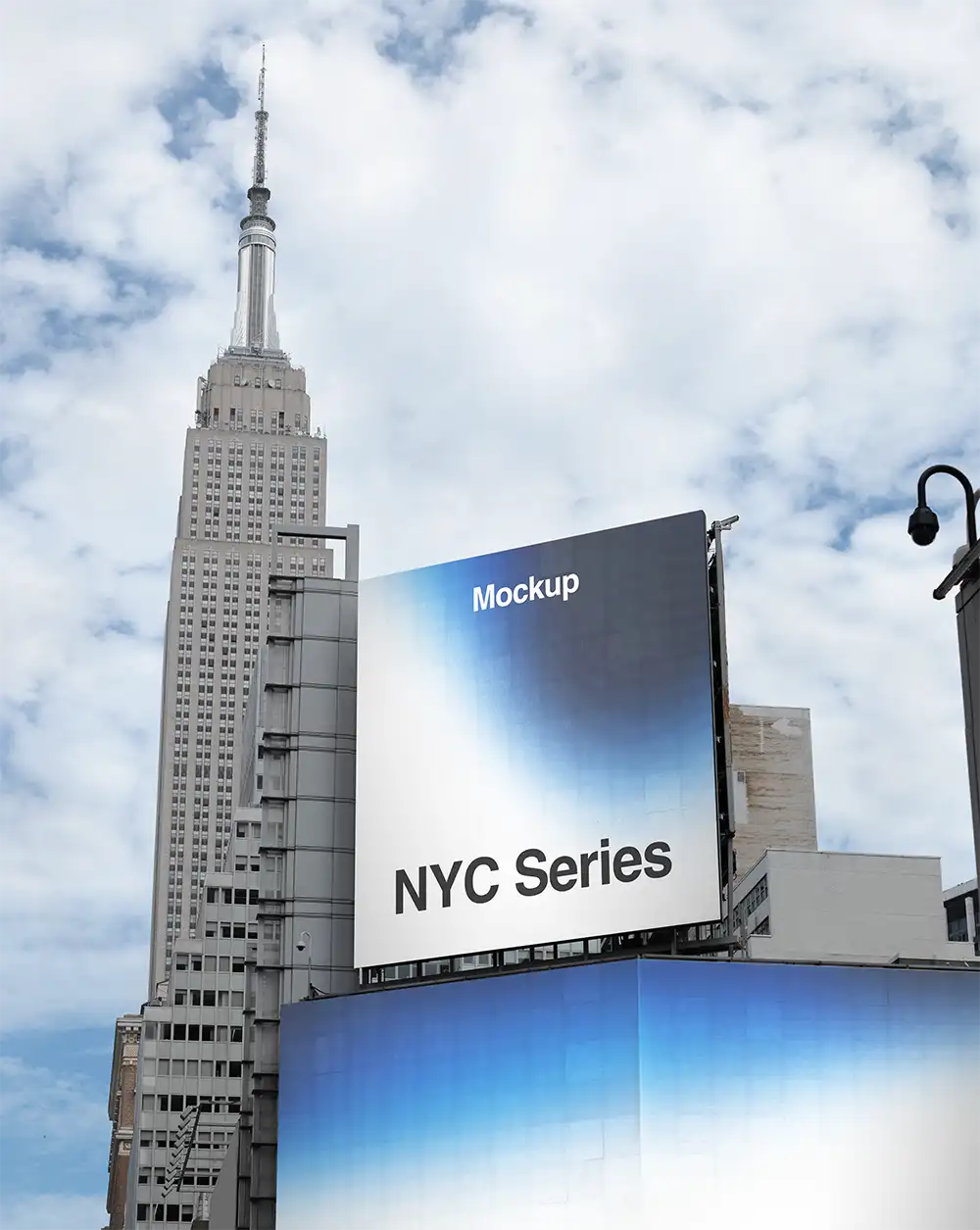 Billboard mockup on Times Square New York