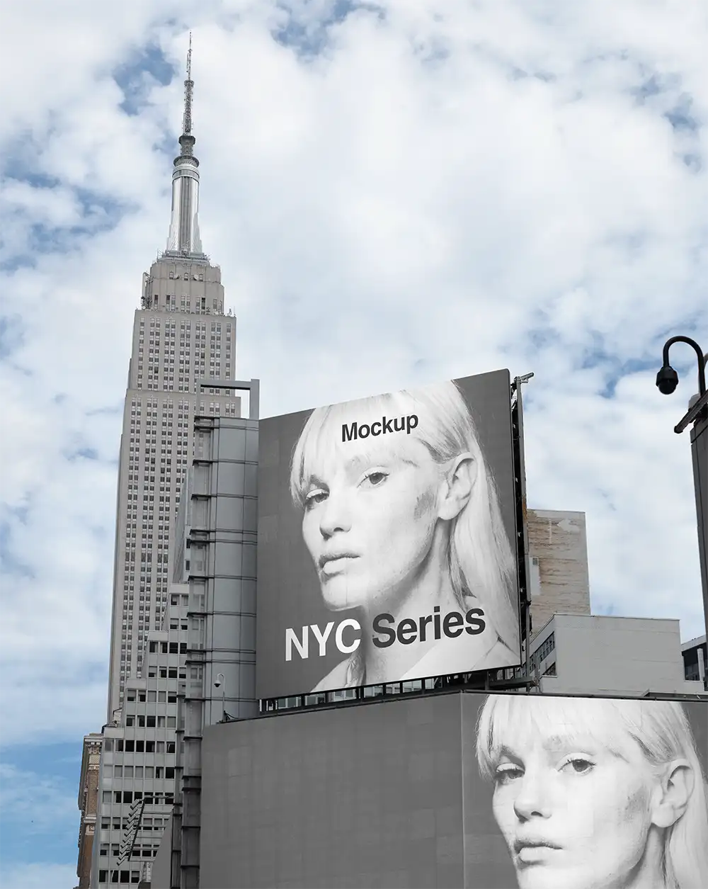 Billboard mockup on Times Square New York