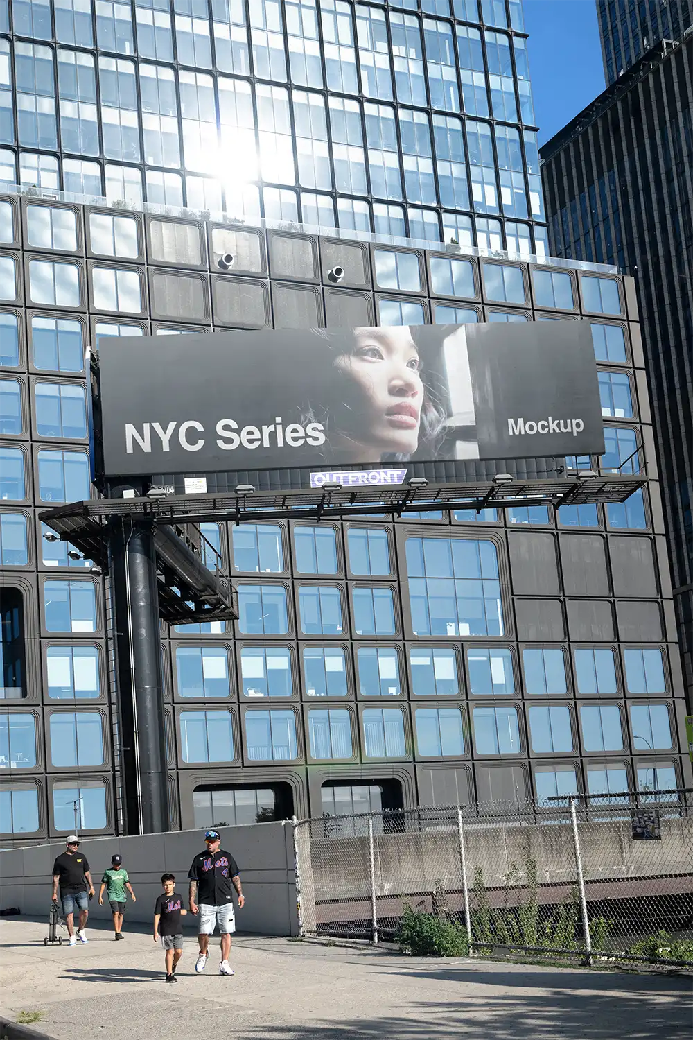 Billboard mockup in New York