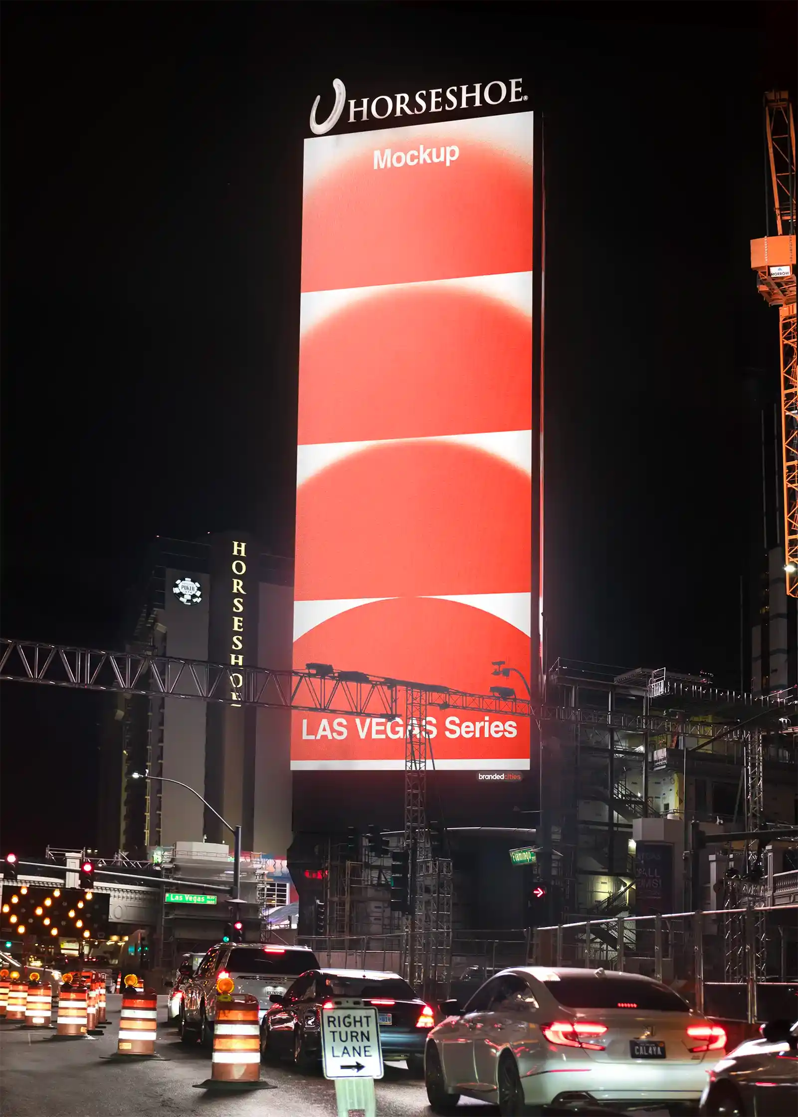 Las Vegas Strip, Billboard Mockup, USA | US23WEST0524 - Brandacle