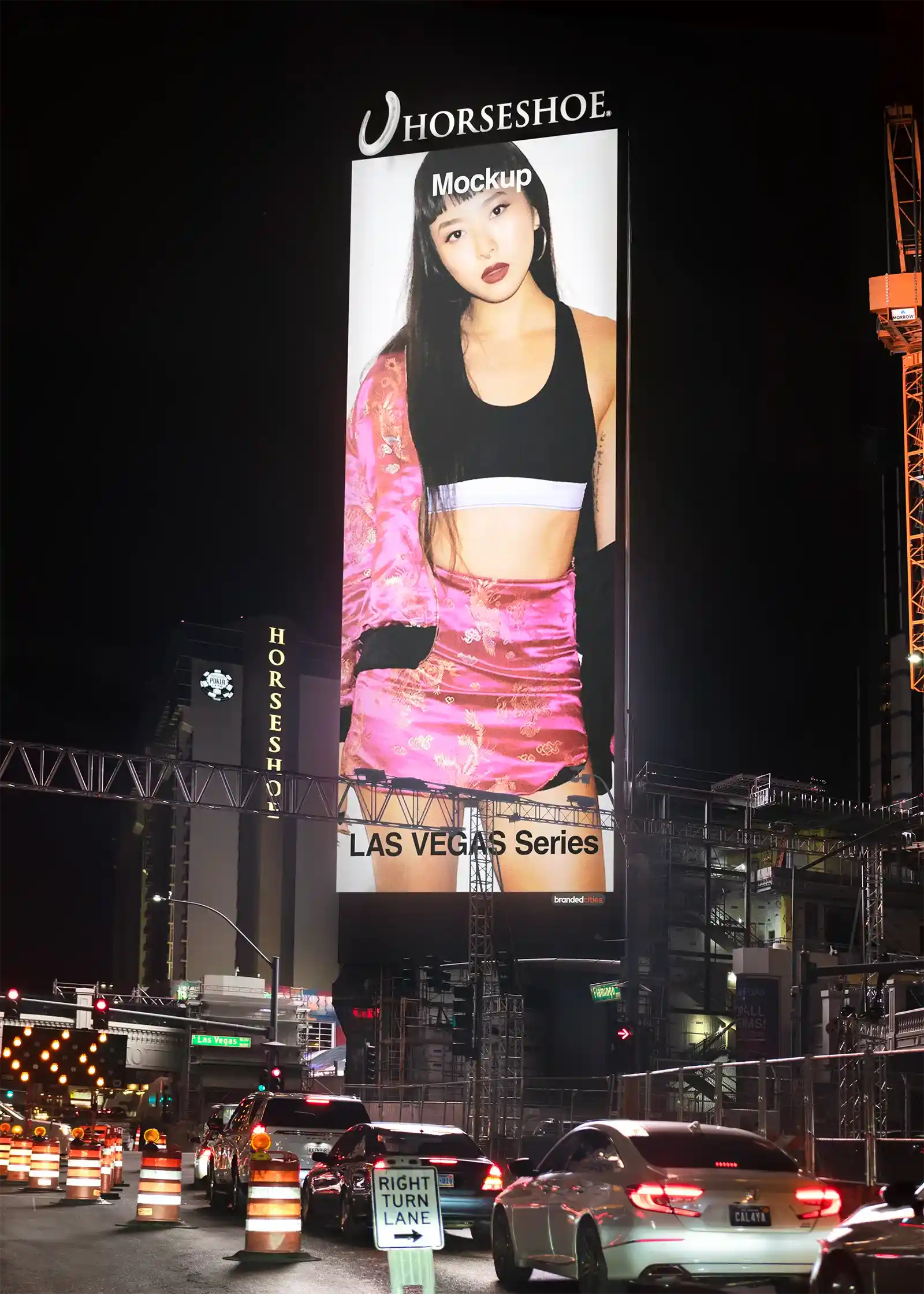 Las Vegas Strip, Billboard Mockup, USA | US23WEST0524 - Brandacle