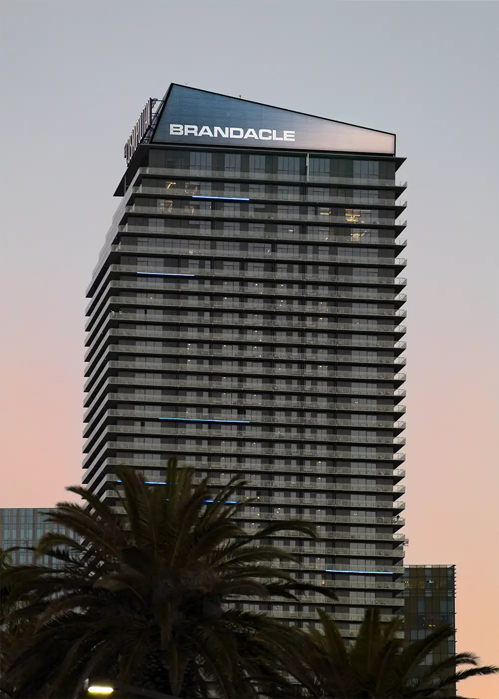 Billboard mockup in Las Vegas