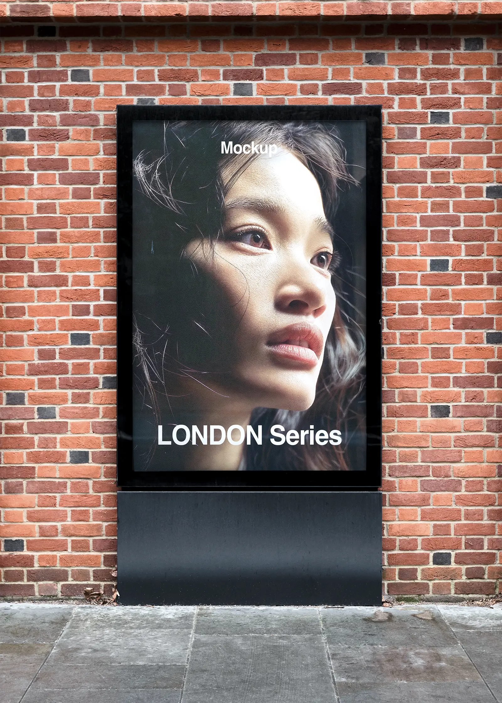 Digital billboard mockup in the London Undeground - London Tube - BRANDACLE