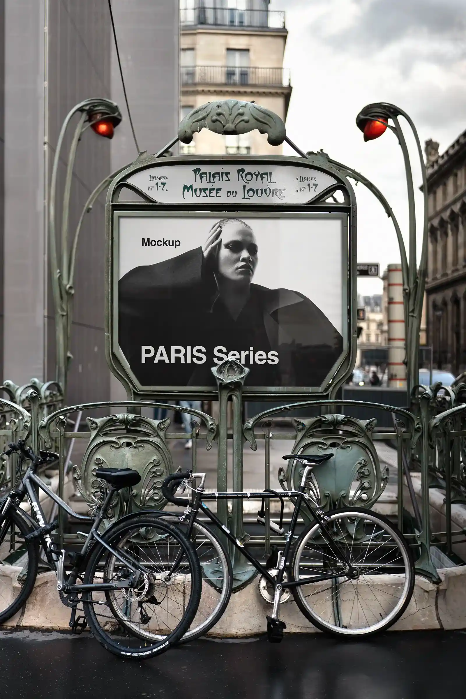 Louvre Museum, Paris Poster Mockup, France | FR23PRS0123 - Brandacle