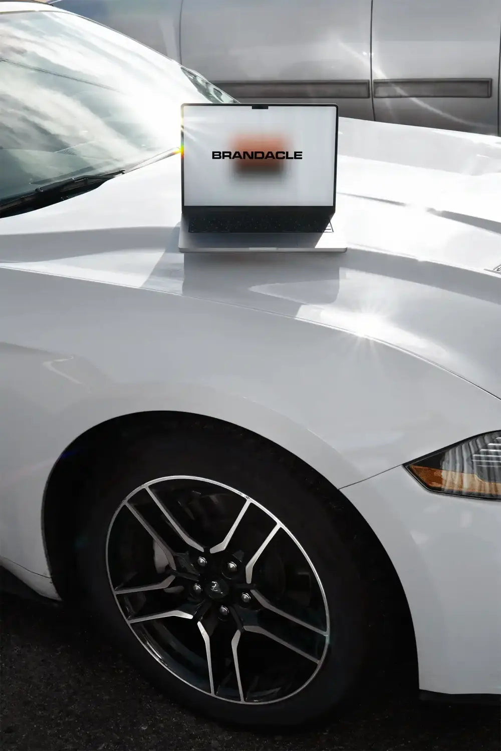 Los Angeles MacBook Laptop Mockup PSD, USA — Brandacle