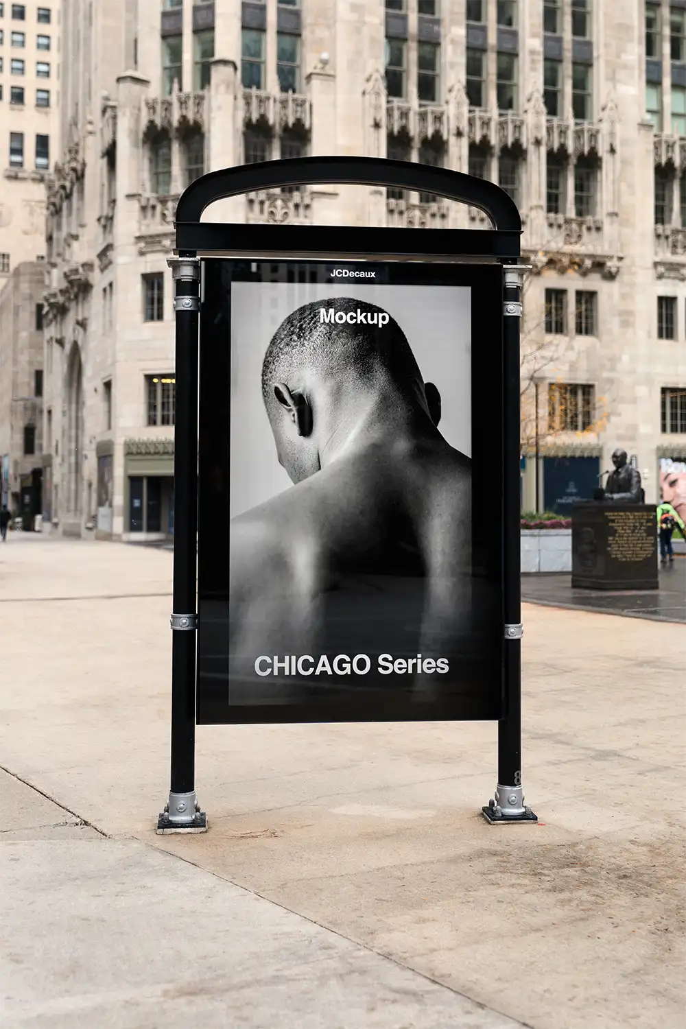 Billboard mockup in Chicago. © BRANDACLE MOCKUPS 2026. 