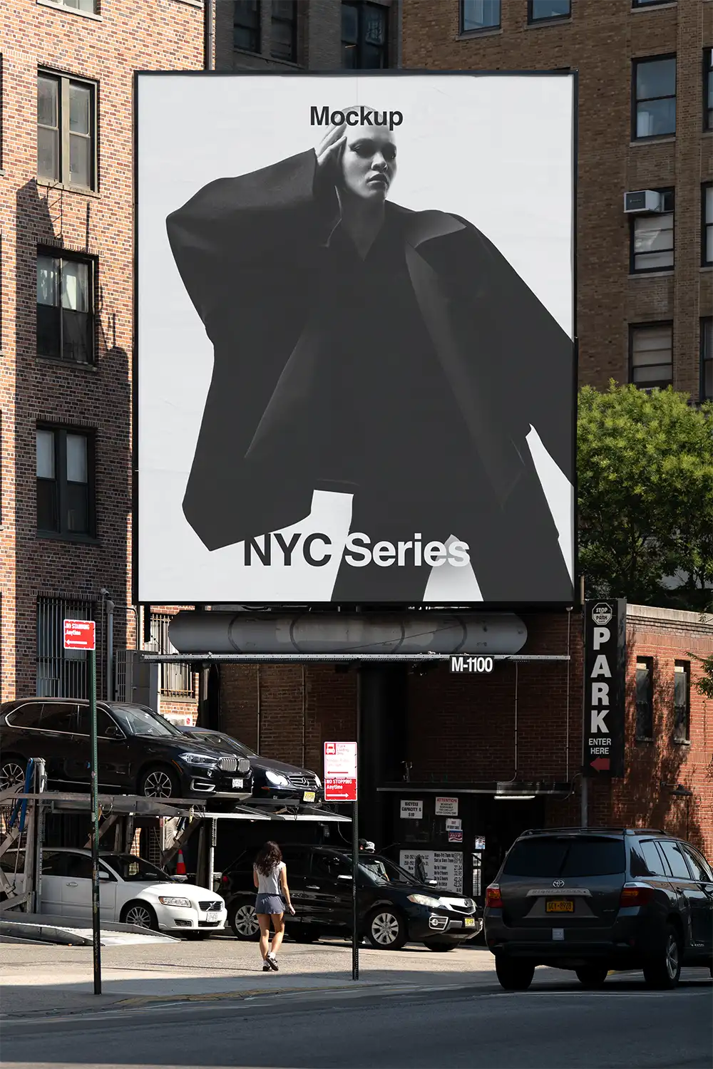 Billboard mockup in New York