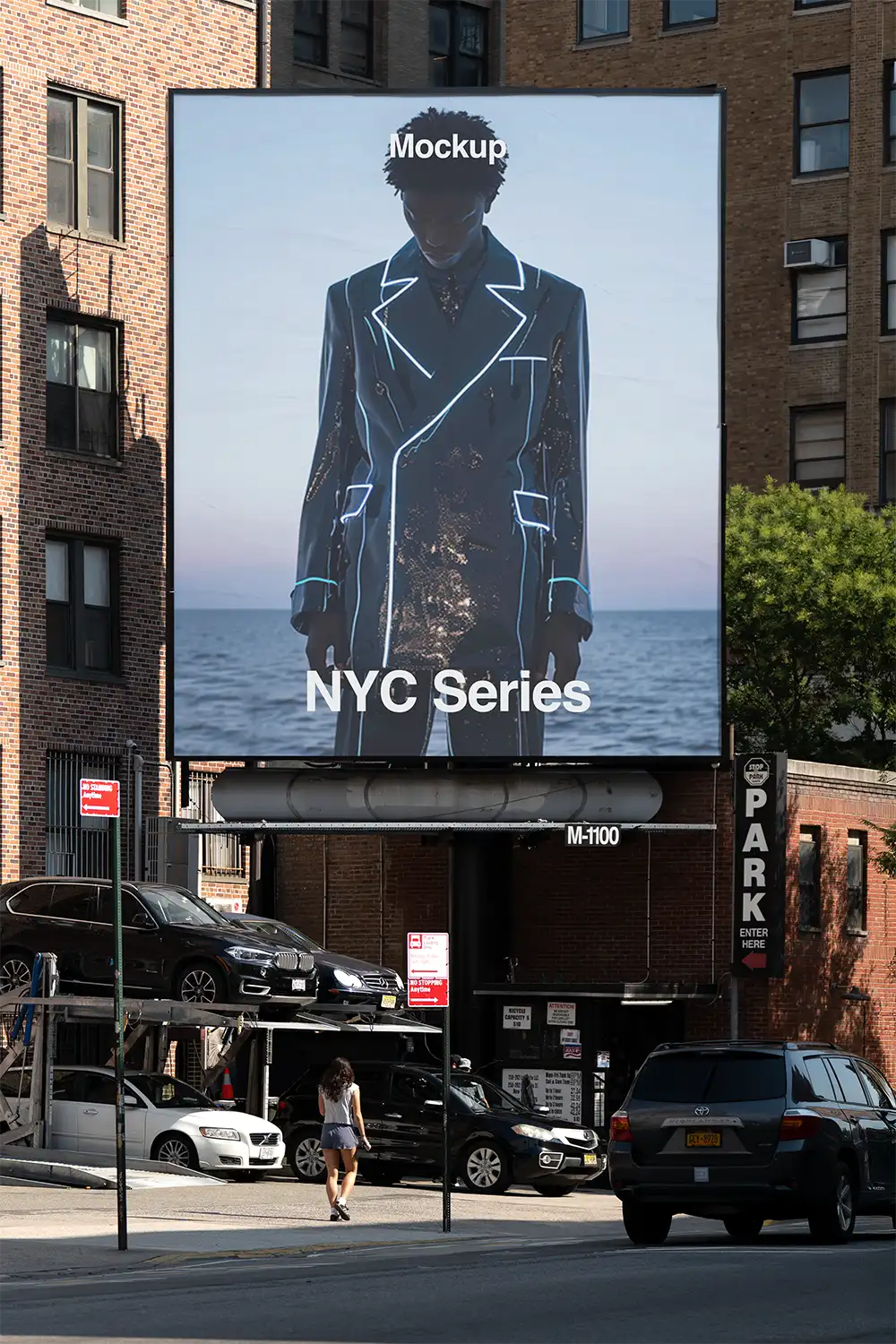 Billboard mockup in New York
