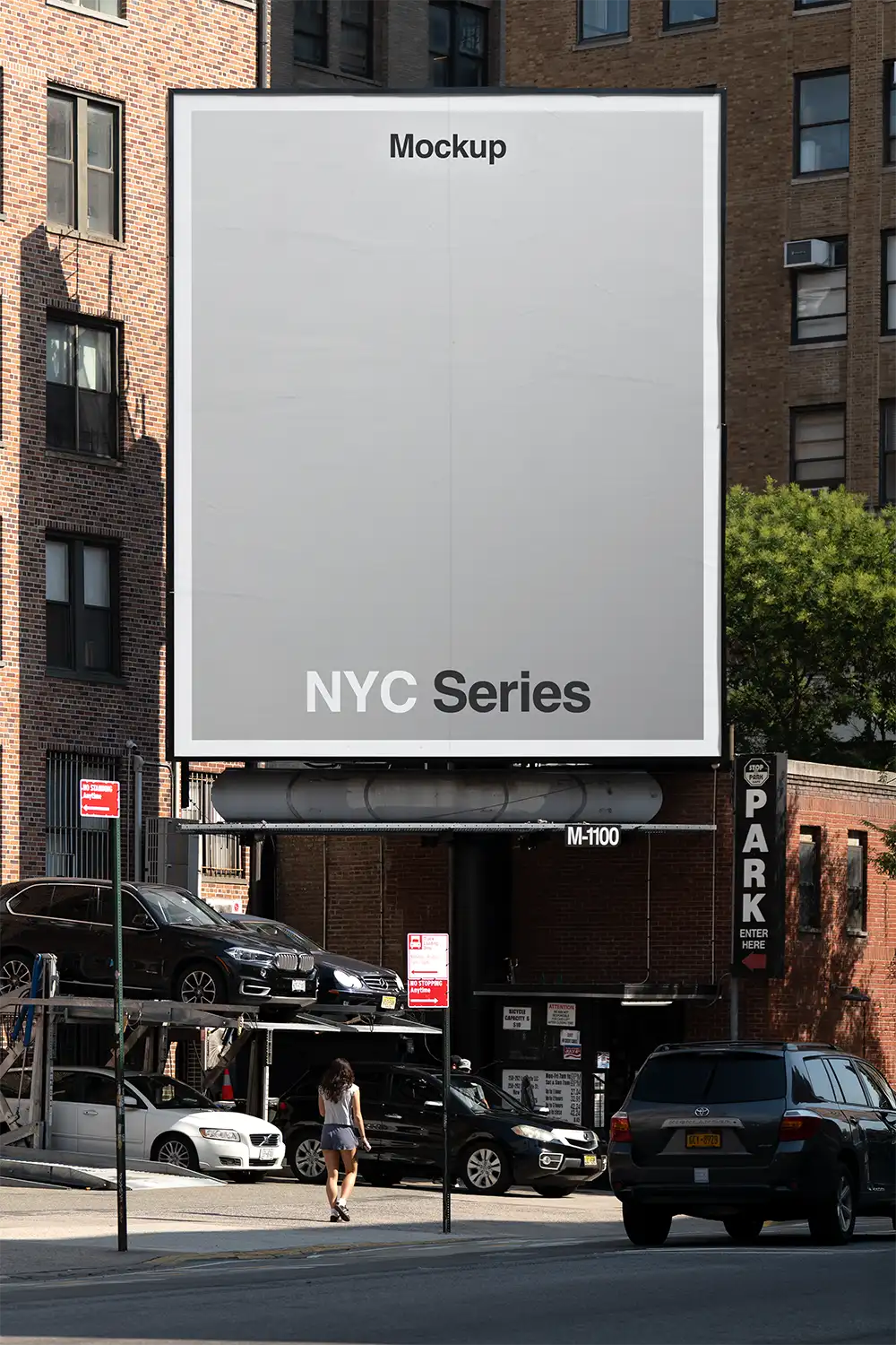 Billboard mockup in New York