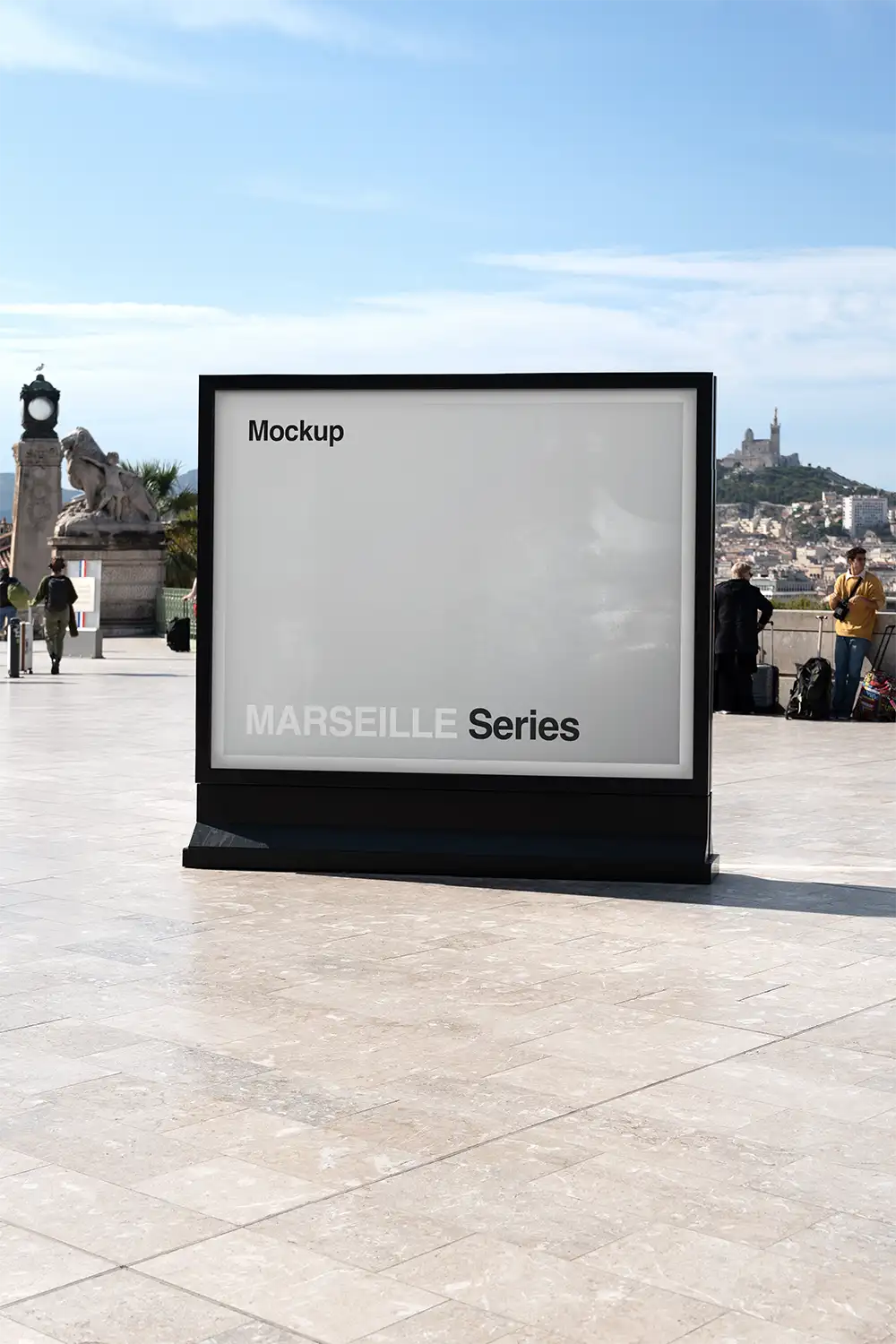 Poster mockup in Marseille, France. © BRANDACLE MOCKUPS 2026. All rights reserved.