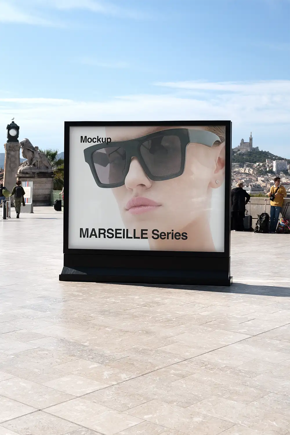 Poster mockup in Marseille, France. © BRANDACLE MOCKUPS 2026. All rights reserved.