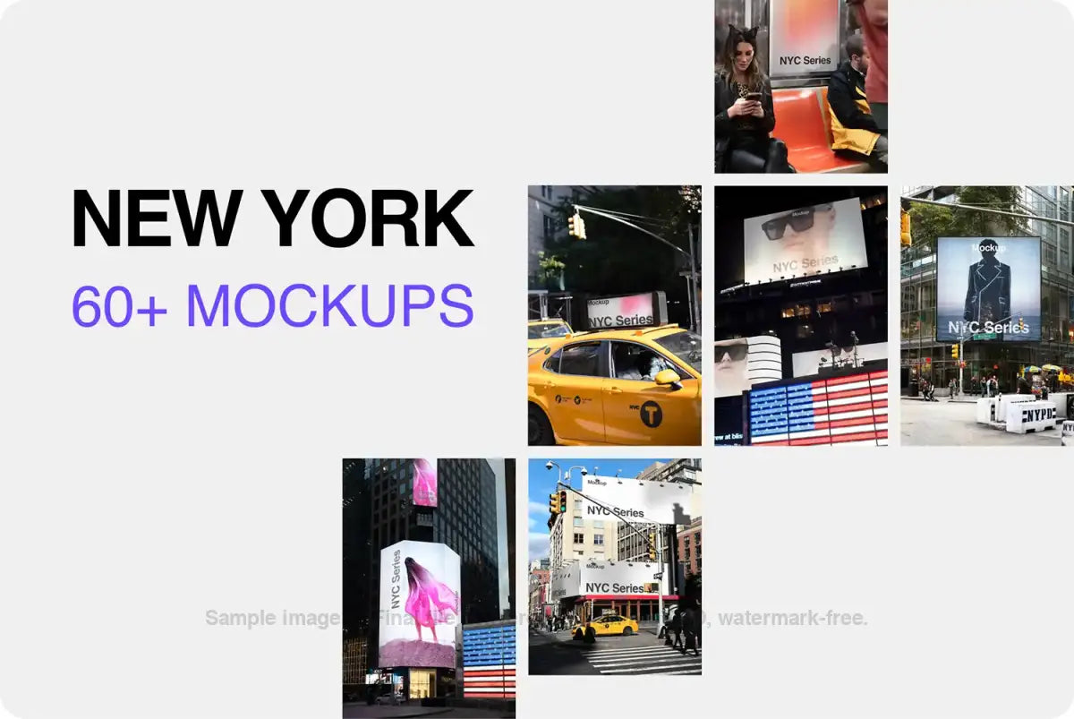 NEW YORK COLLECTION MOCKUPS BUNDLE - Brandacle