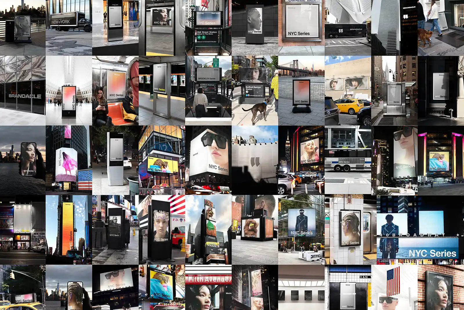 NEW YORK COLLECTION MOCKUPS BUNDLE - Brandacle