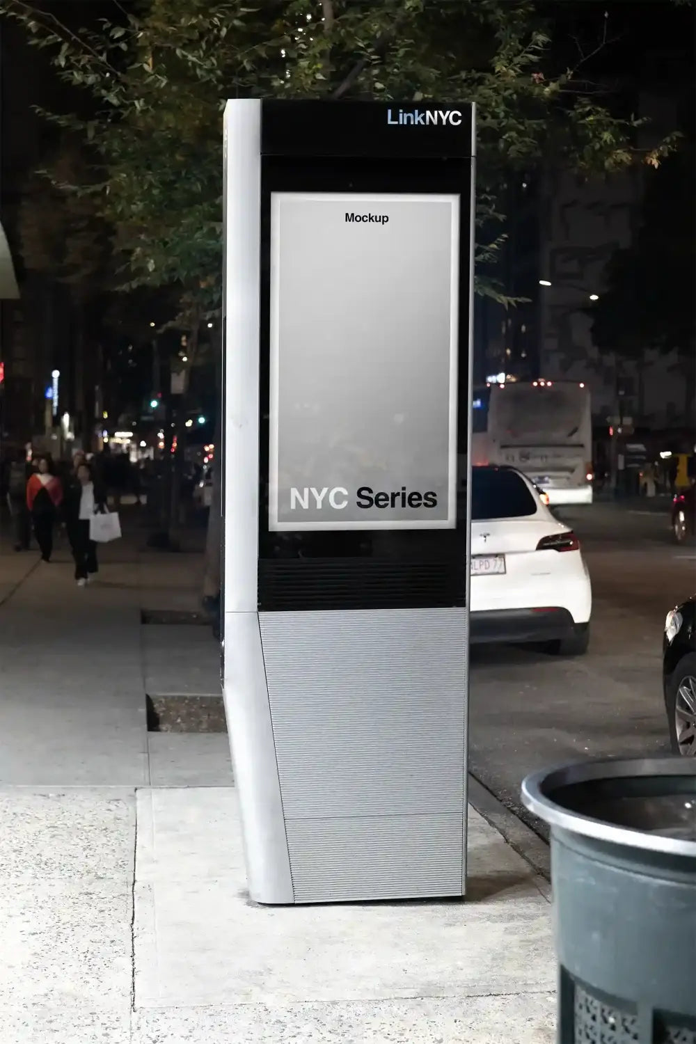 Poster mockup in Brooklyn, New York. © BRANDACLE MOCKUPS 2026. 