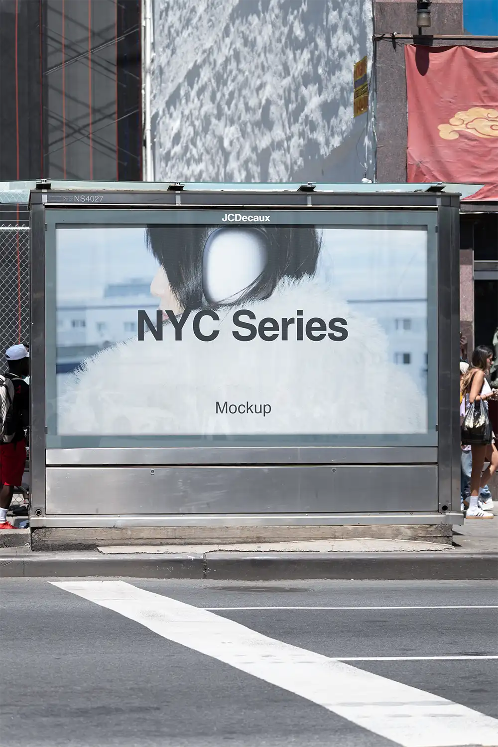 Billboard mockup in New York