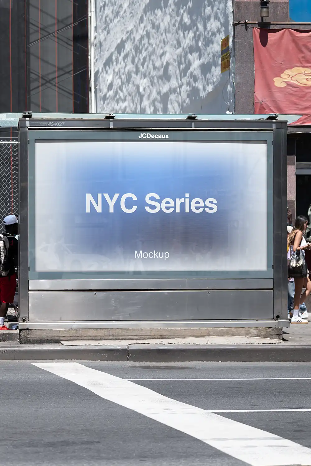 Billboard mockup in New York