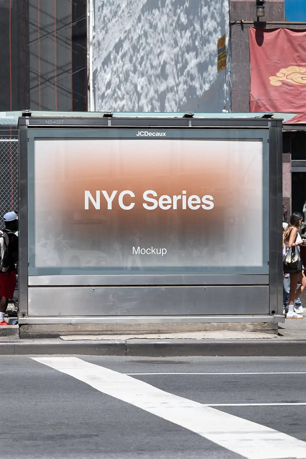 Billboard mockup in New York