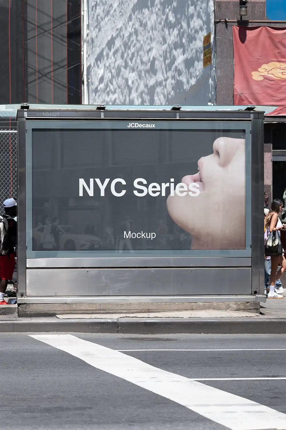 Billboard mockup in New York