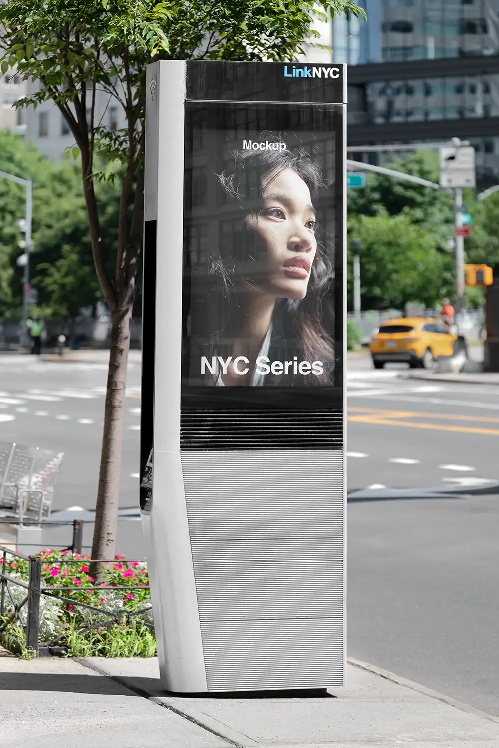 Billboard mockup in New York