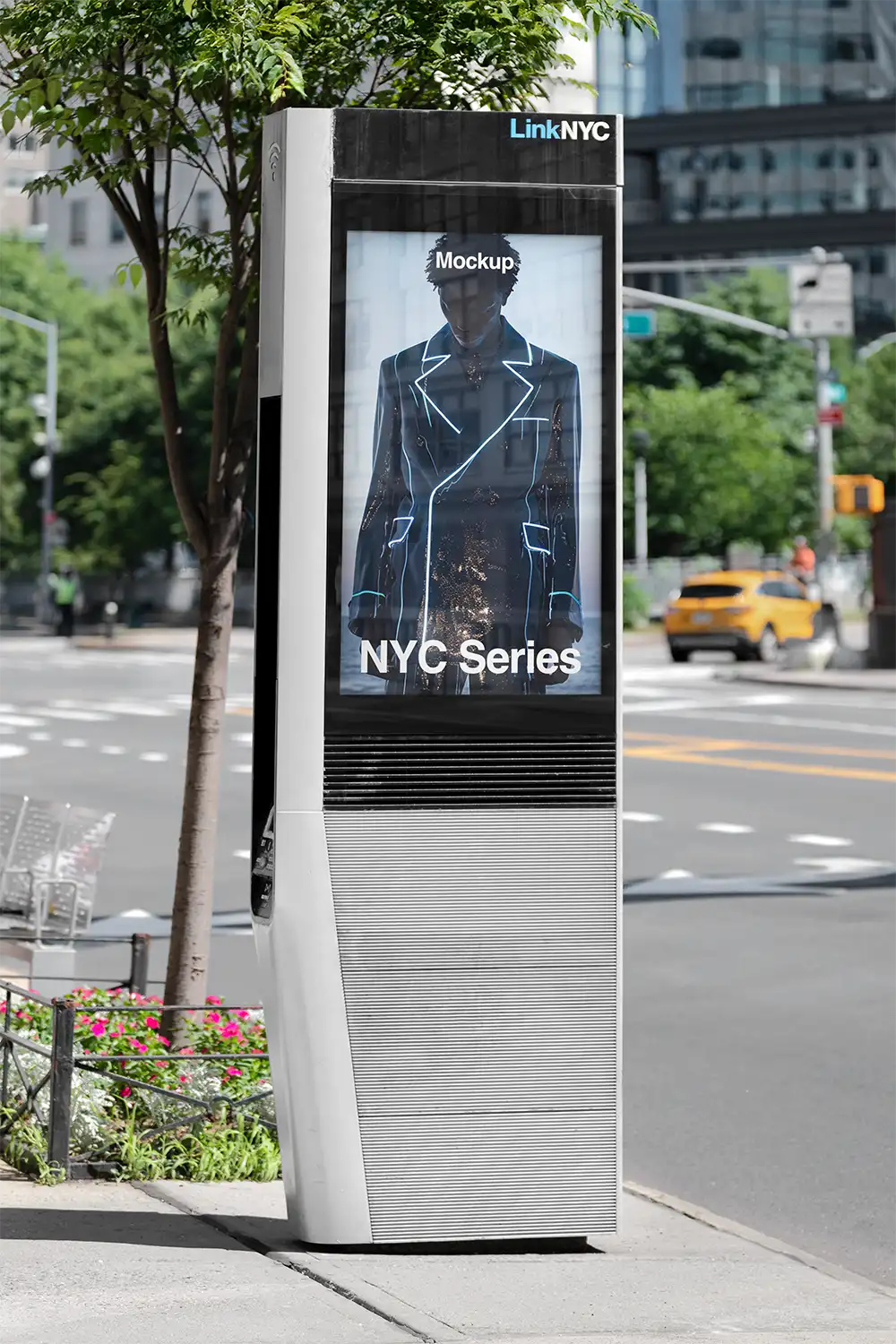 Billboard mockup in New York
