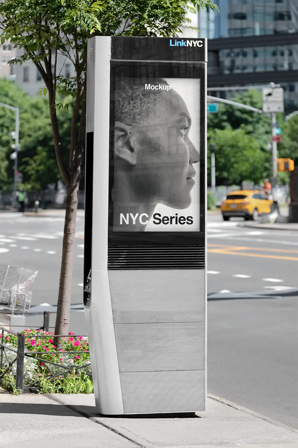 Billboard mockup in New York
