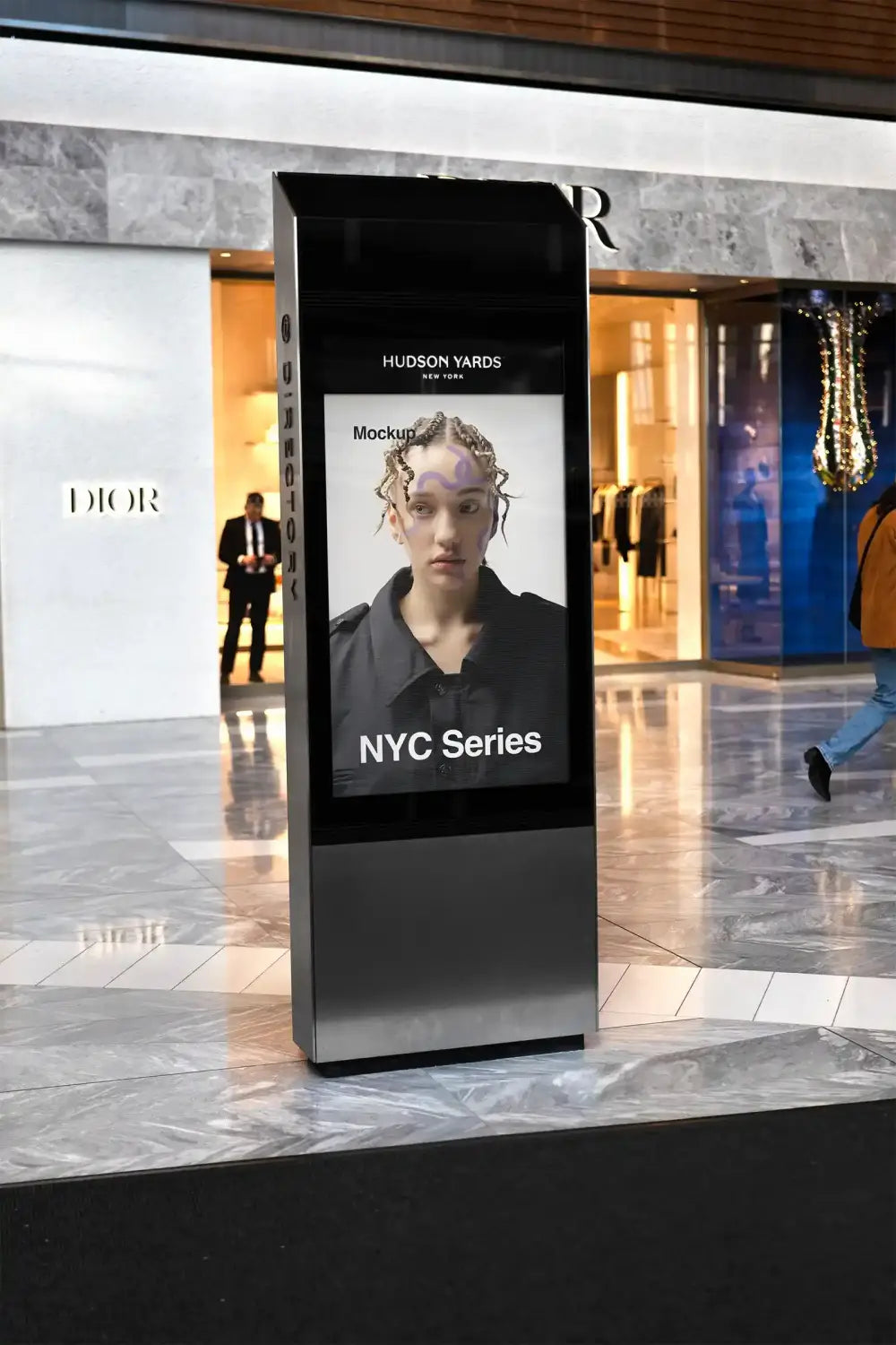 Poster mockup in New York, United States. © BRANDACLE MOCKUPS 2026. 
