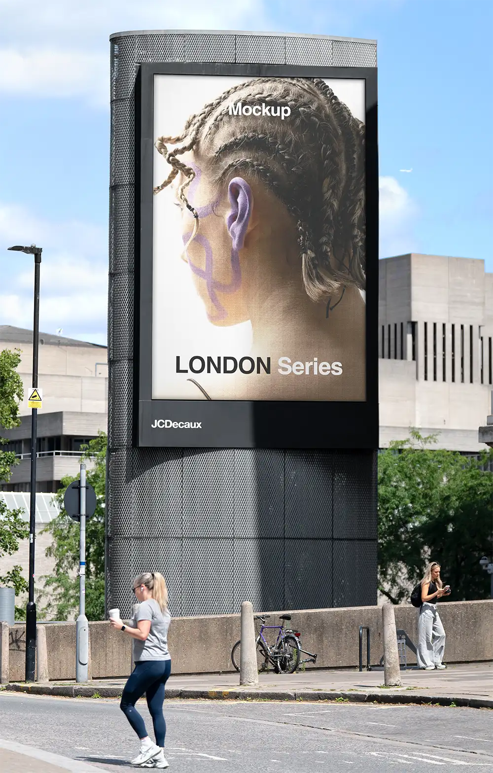Billboard mockup in London. © BRANDACLE MOCKUPS 2026. All rights reserved.