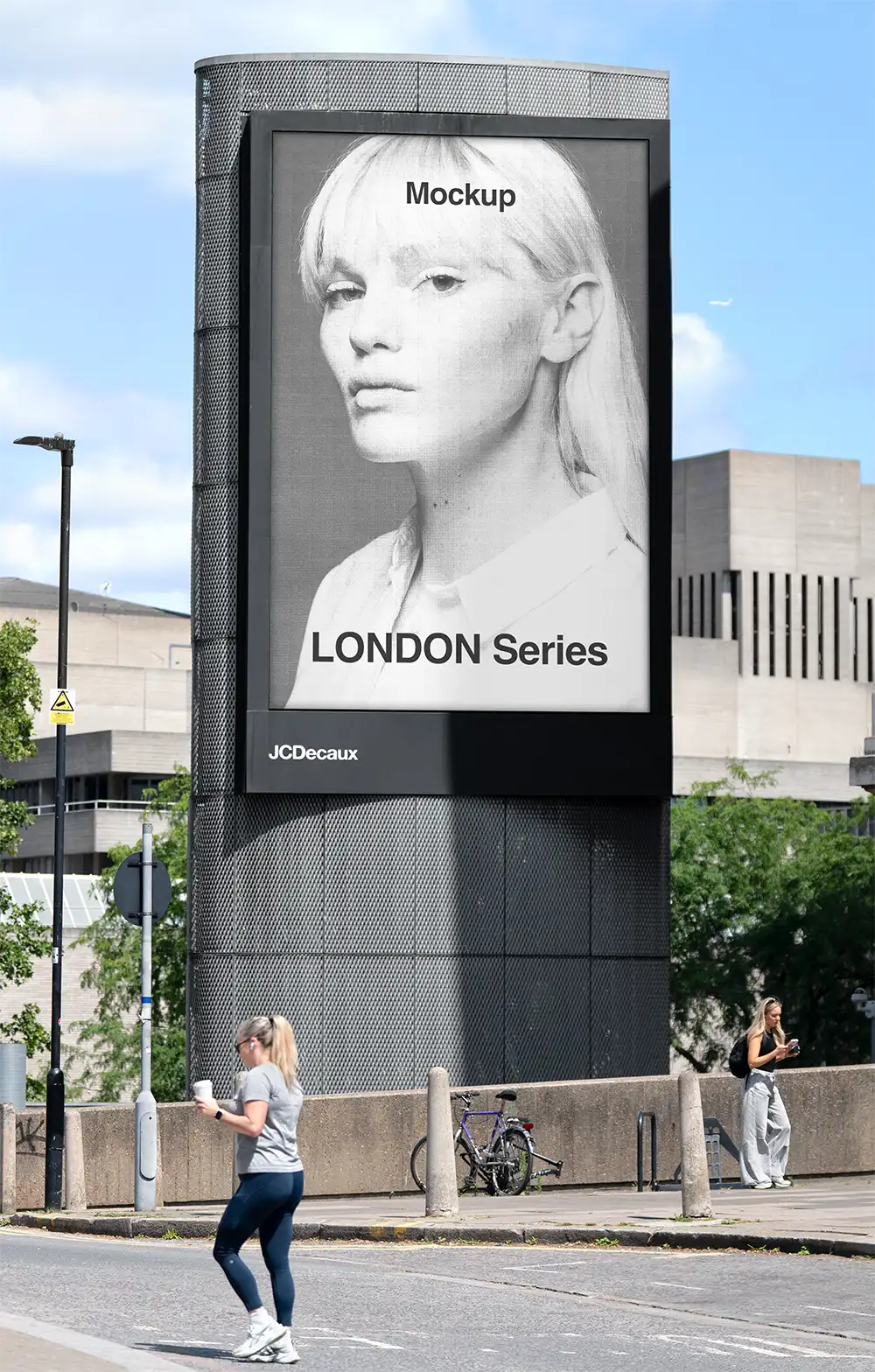 Billboard mockup in London. © BRANDACLE MOCKUPS 2026. All rights reserved.