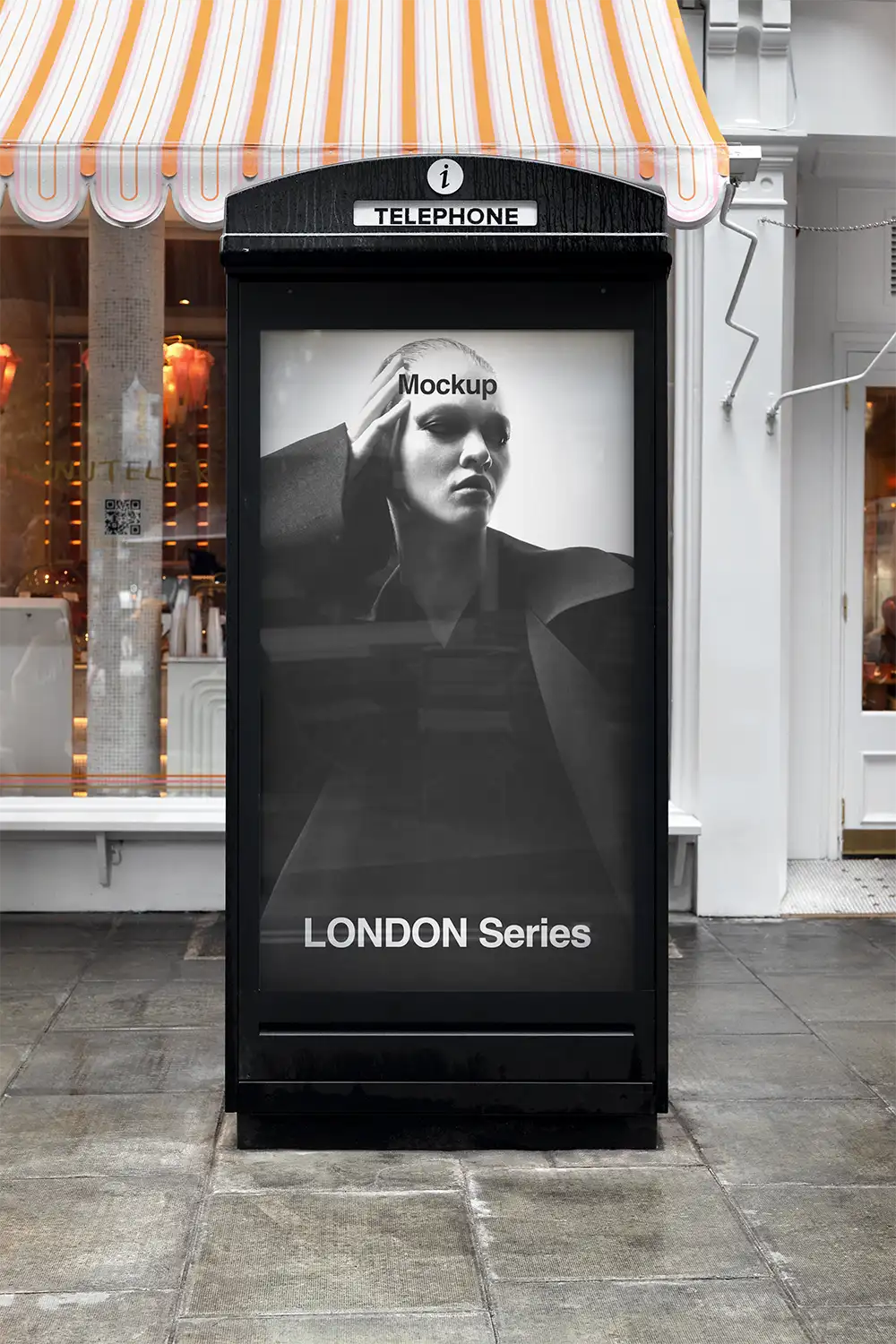 Poster mockup in Soho in London. © 2026 BRANDACLE MOCKUPS. No unauthorized reproduction. No AI training allowed. No generative AI modification or derivative works permitted. 