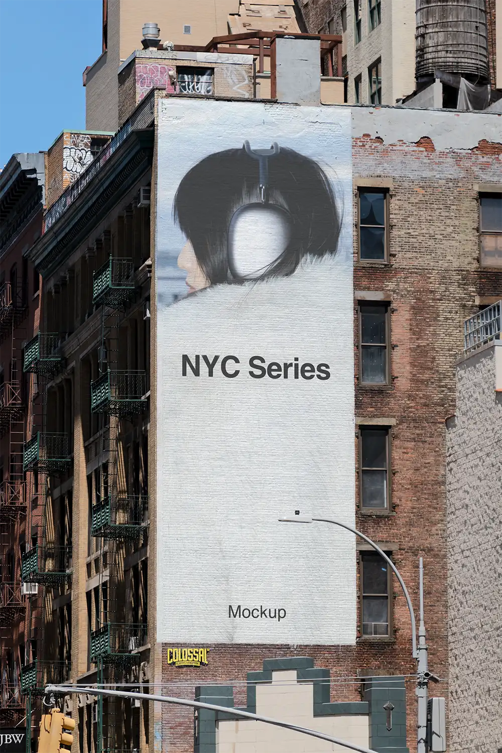 Billboard mockup in New York