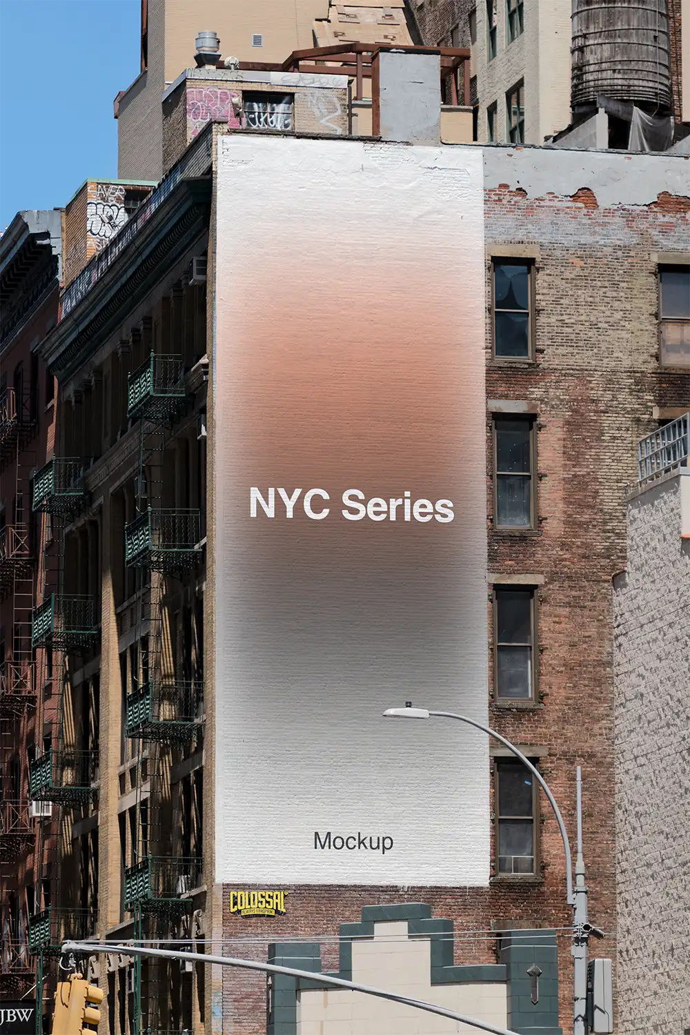 Billboard mockup in New York