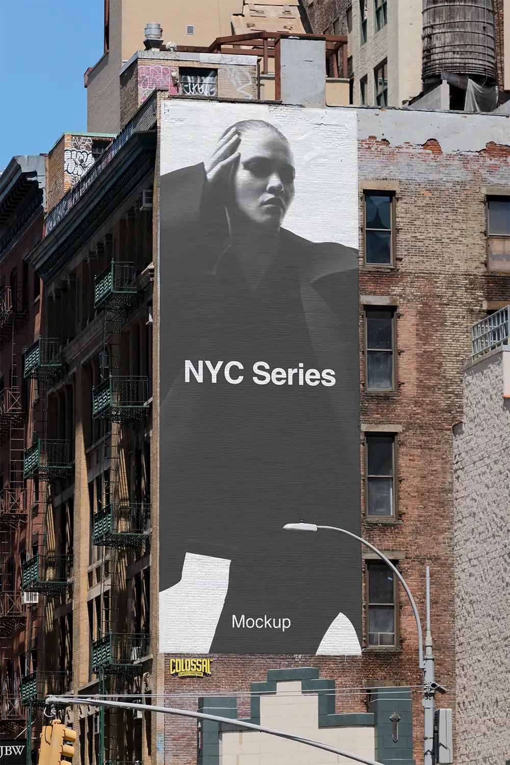 Billboard mockup in New York