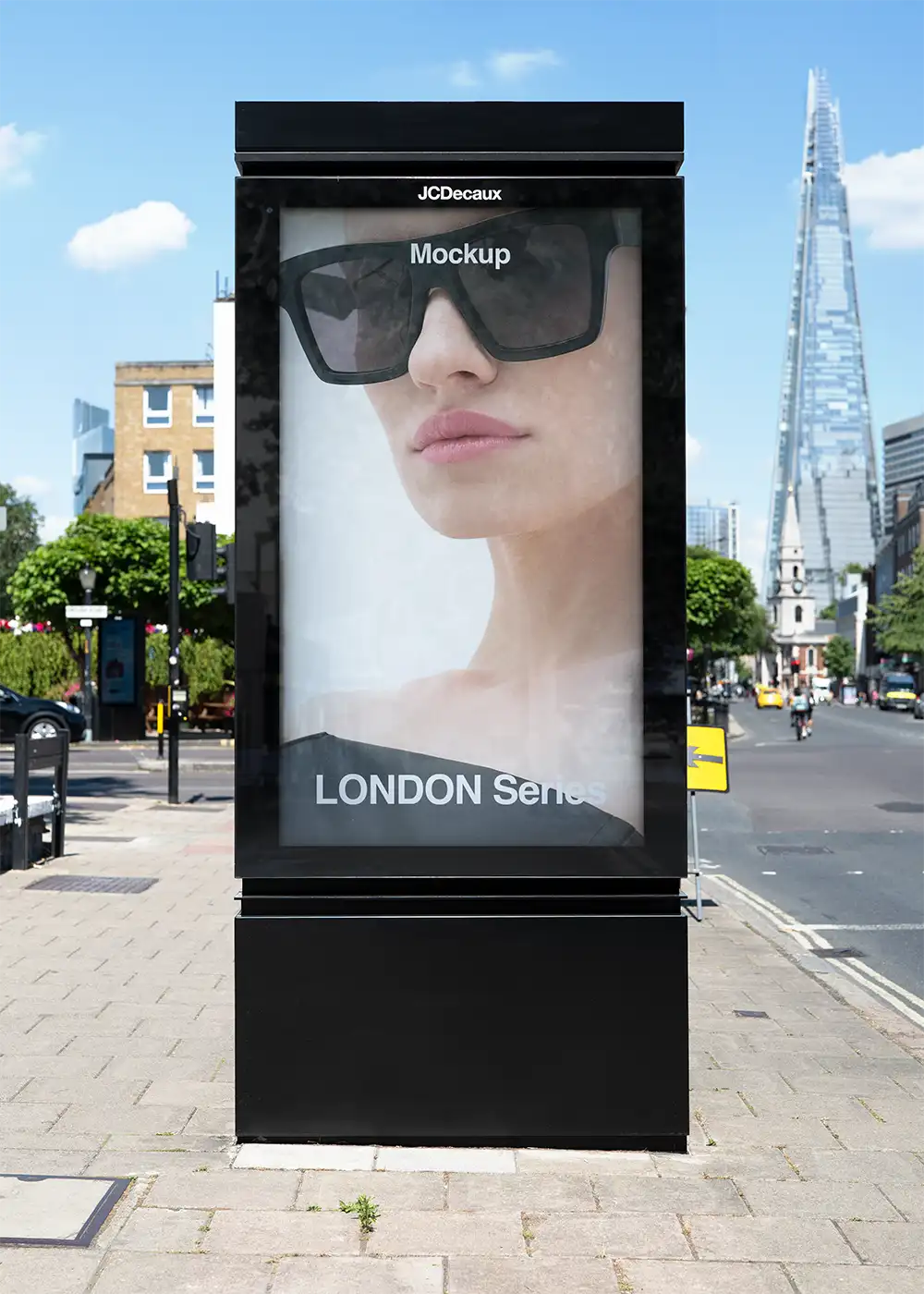Billboard mockup in London