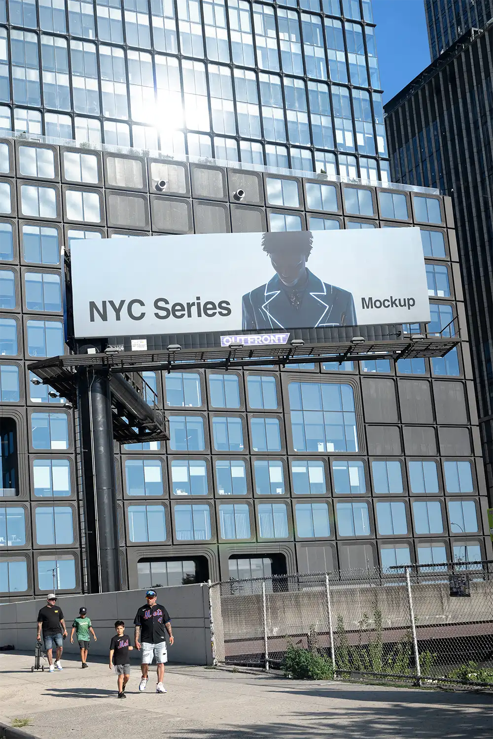 Billboard mockup in New York