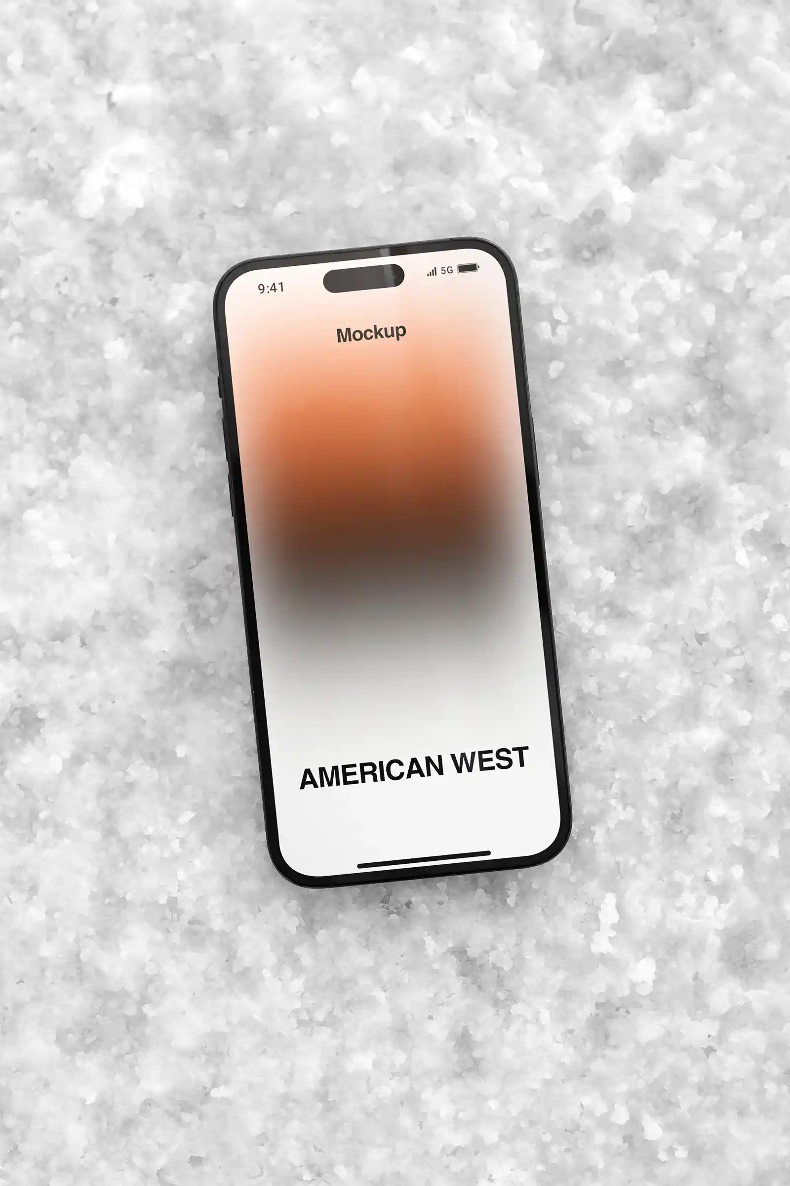 Utah Salt Desert, iPhone Mockup, American West, USA | US23WEST0964 - Brandacle