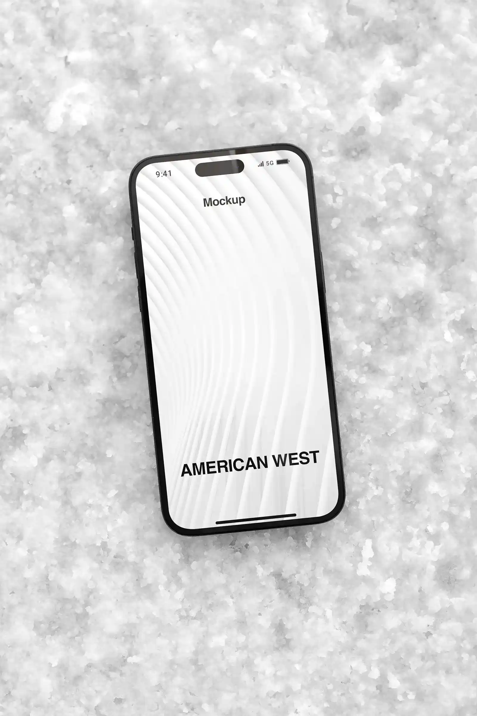 Utah Salt Desert, iPhone Mockup, American West, USA | US23WEST0964 - Brandacle