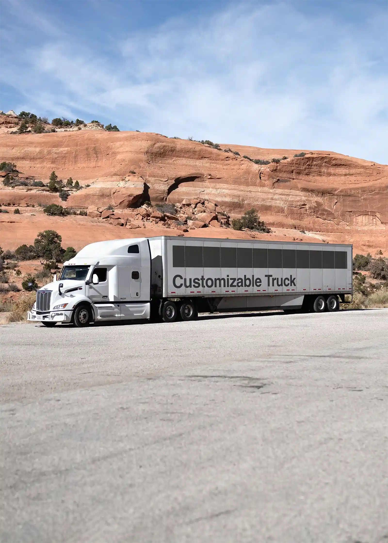 Utah, Truck Mockup, American West, USA | US23WEST0218 - Brandacle