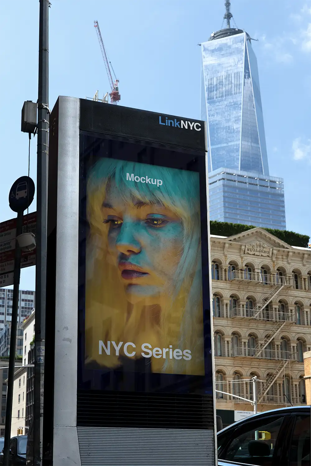 World Trade Center, New York Poster Mockup, USA | US25NY491