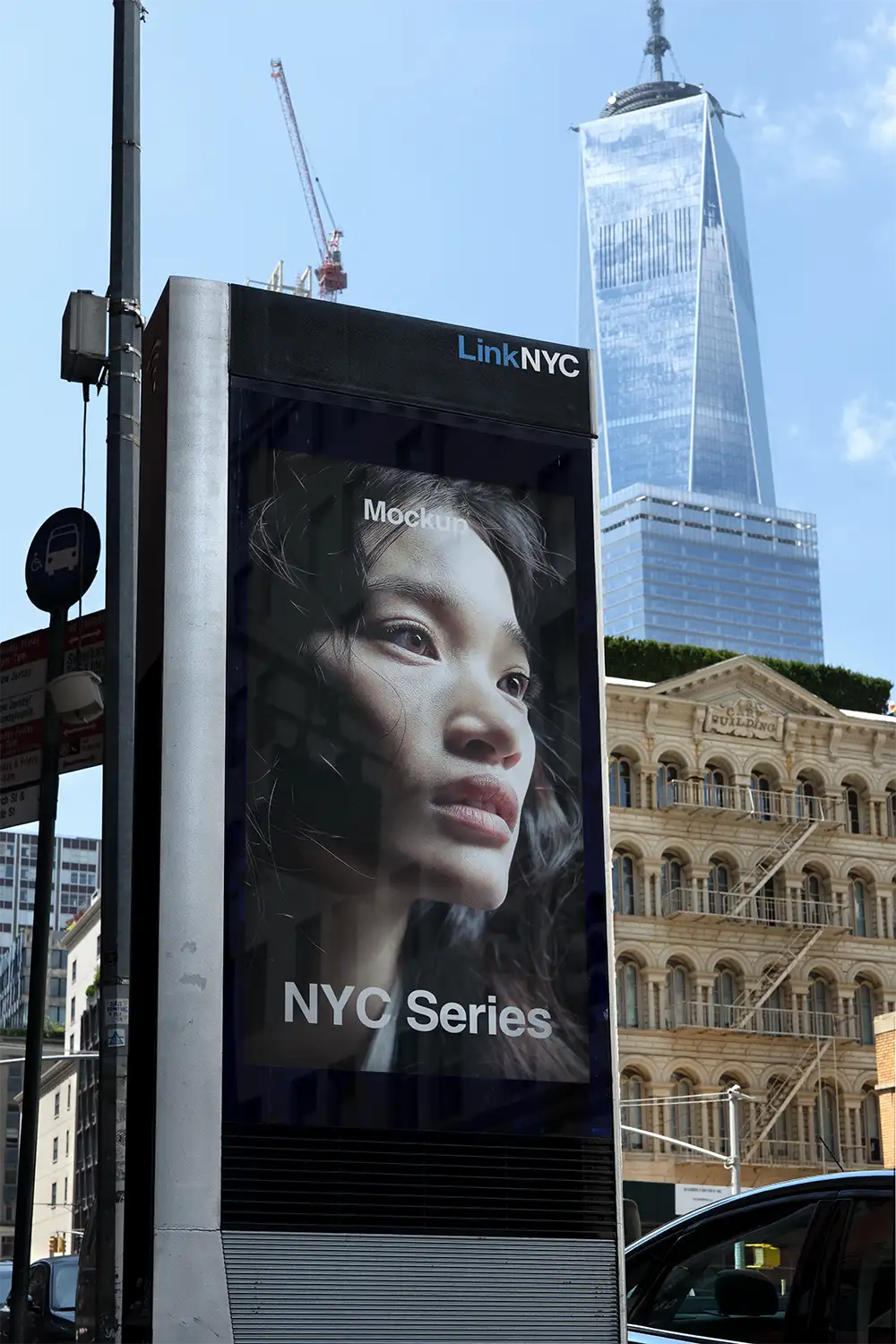 World Trade Center, New York Poster Mockup, USA | US25NY491