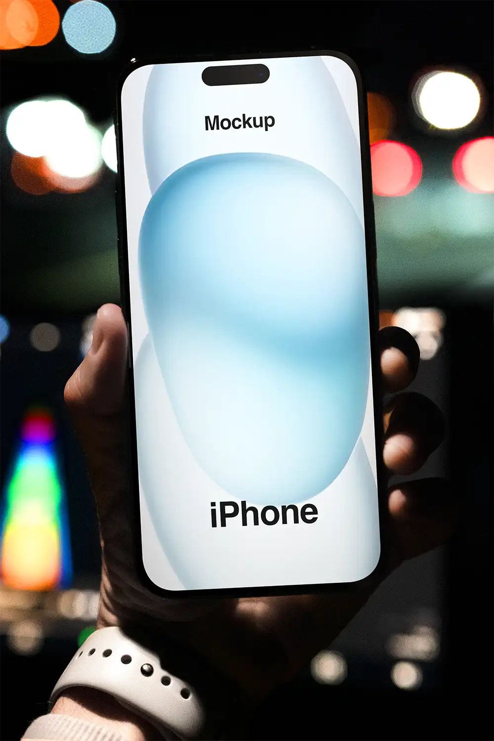 iPhone mockup